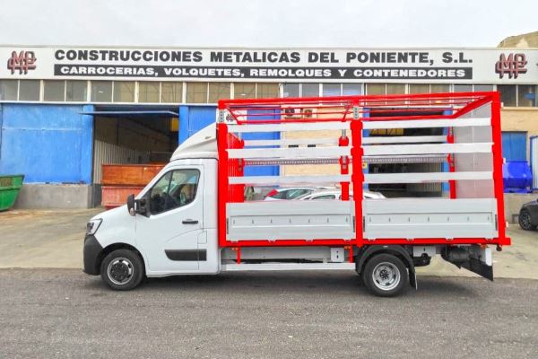 CARROCERÍA TIPO FRUTERA PARA 6 PALETS