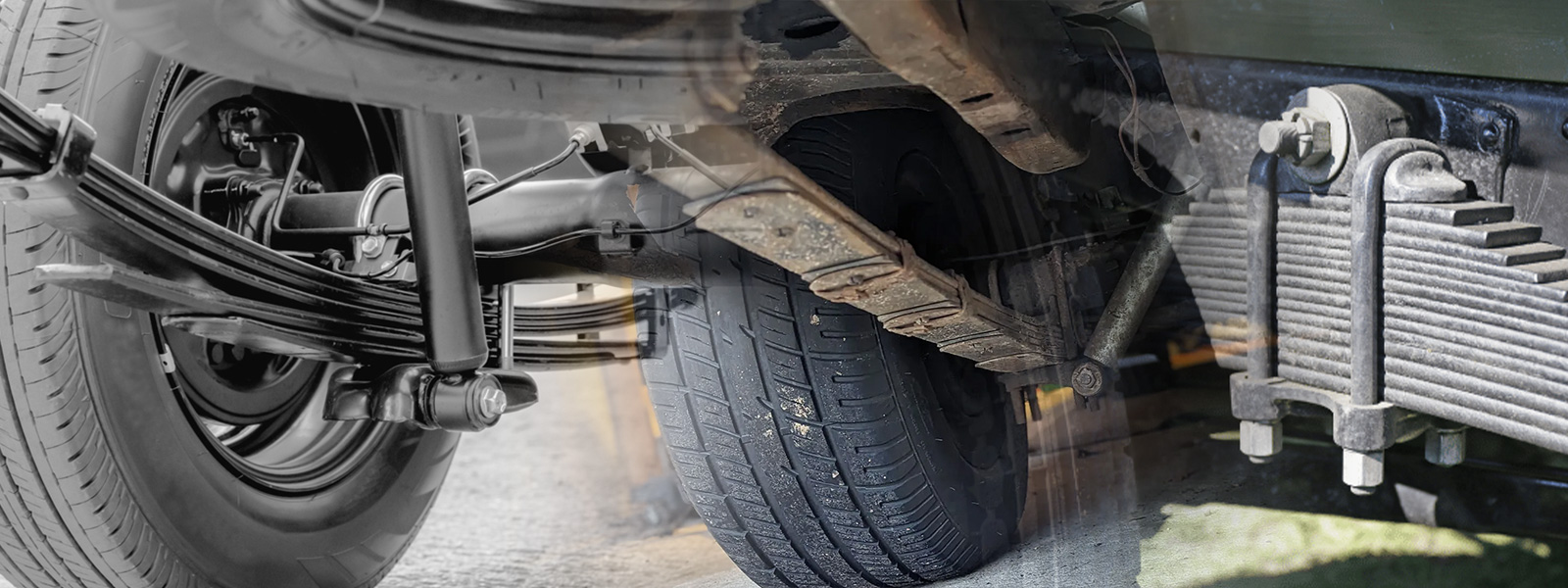 Refuerzo de ballestas, instalación de ballestines, sustitución de hojas y cambio de silemblocks